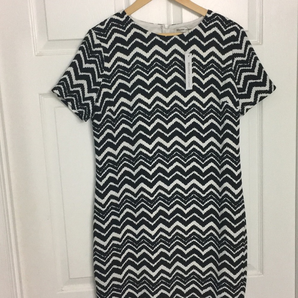 Black and white dress